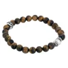 By Billgren Beads, brun/silver – 8918>Armband Sale