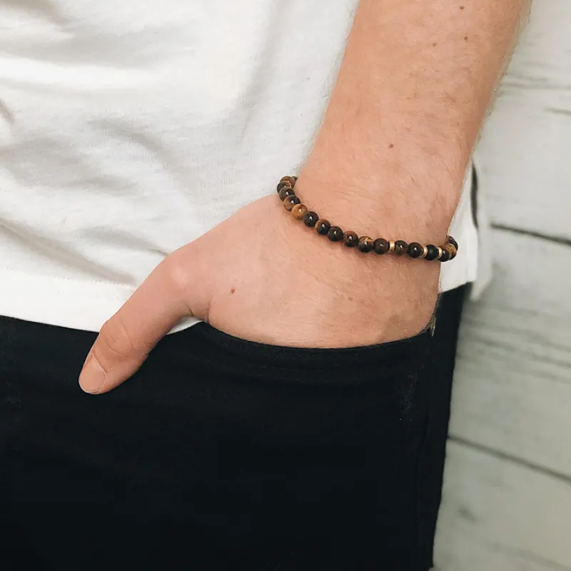 By Billgren Beads, Lavasten/Onyx, svart – 8172>Armband Hot