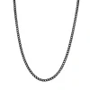 Halsband, kedja, svart – 9116>By Billgren Discount