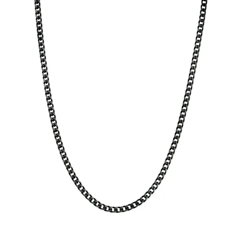 Halsband, kedja, svart – 9116>By Billgren Discount