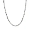 Halsband, kedja, stål/silver – 9115>By Billgren