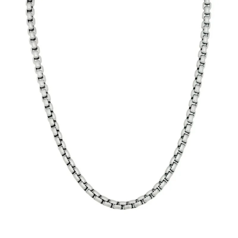 Halsband, kedja, stål/silver – 9115>By Billgren