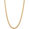 Halsband, stålkedja, stål/guld – 9125>By Billgren Best