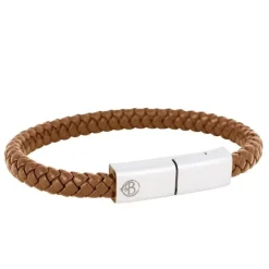 Laddningsarmband Android Brun/Stål – 8294>By Billgren Clearance