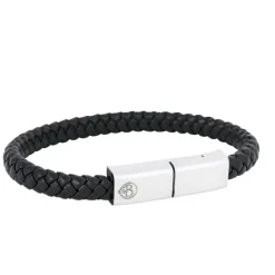 Laddningsarmband iPhone Svart/Stål – 8290>By Billgren Hot