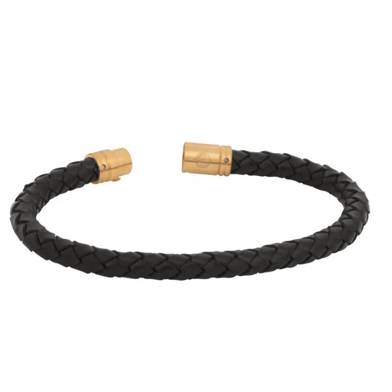 By Billgren Läder, dubbel, brun/grå – 8216>Armband Best