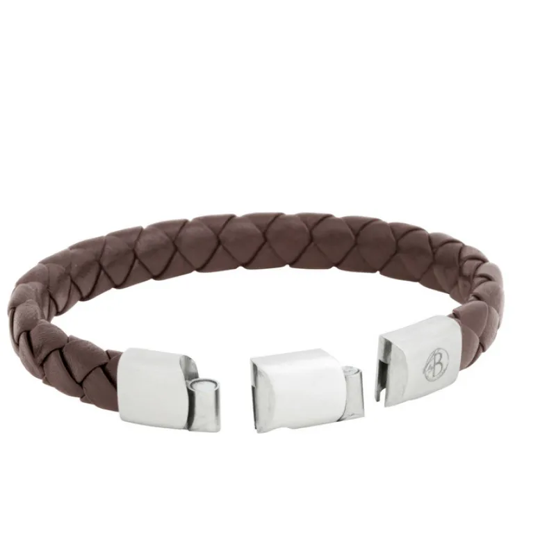 By Billgren Läder Flätat Brunt – 8146>Armband Hot