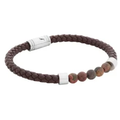 By Billgren Läder/Beads, Brun/Hazel – 8190>Armband Best