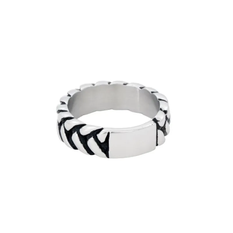 Ring, Flätad, Stål – 5629>By Billgren Outlet
