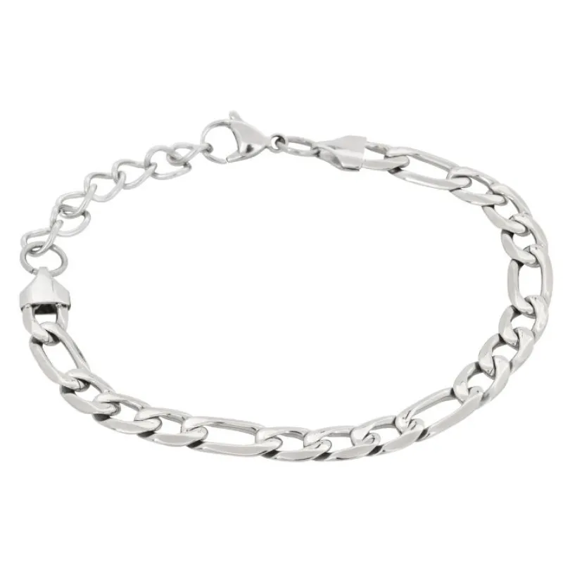 By Billgren Stål, Figaro, silver – 8235>Armband Sale