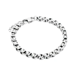 By Billgren Stål, länk/kulor, silver – 8156>Armband Clearance