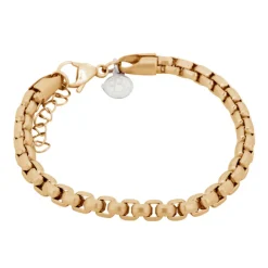 By Billgren Stål, länk/kulor, guld – 8169>Armband Online