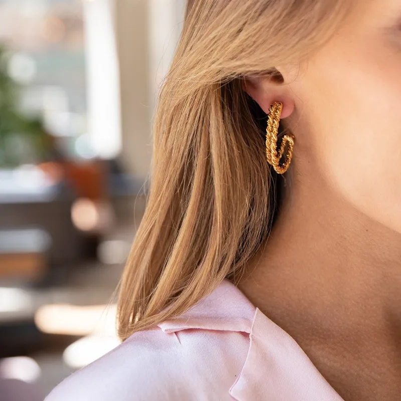 Adonis Örhängen (Guld)>Caroline Svedbom Discount