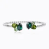 Caroline Svedbom Alisia Armband / Green Combo (Rhodium)>Caroline Svedbom Armband Hot