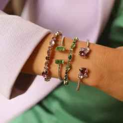Caroline Svedbom Alisia Armband / Violet Combo (Rhodium)>Caroline Svedbom Armband Discount