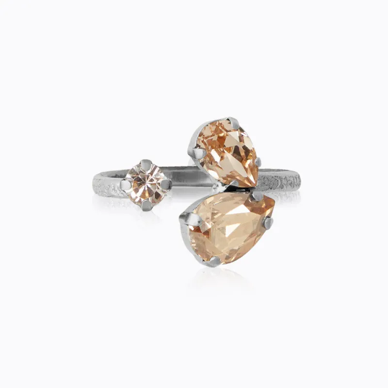 Caroline Svedbom Alisia Ring / Golden Combo (Rhodium)>Caroline Svedbom Ringar New