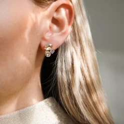 Caroline Svedbom Alisia Örhängen/ Golden Combo (Rhodium)>Caroline Svedbom Örhängen Clearance