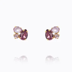 Alisia Örhängen / Violet Combo (Gold)>Caroline Svedbom New