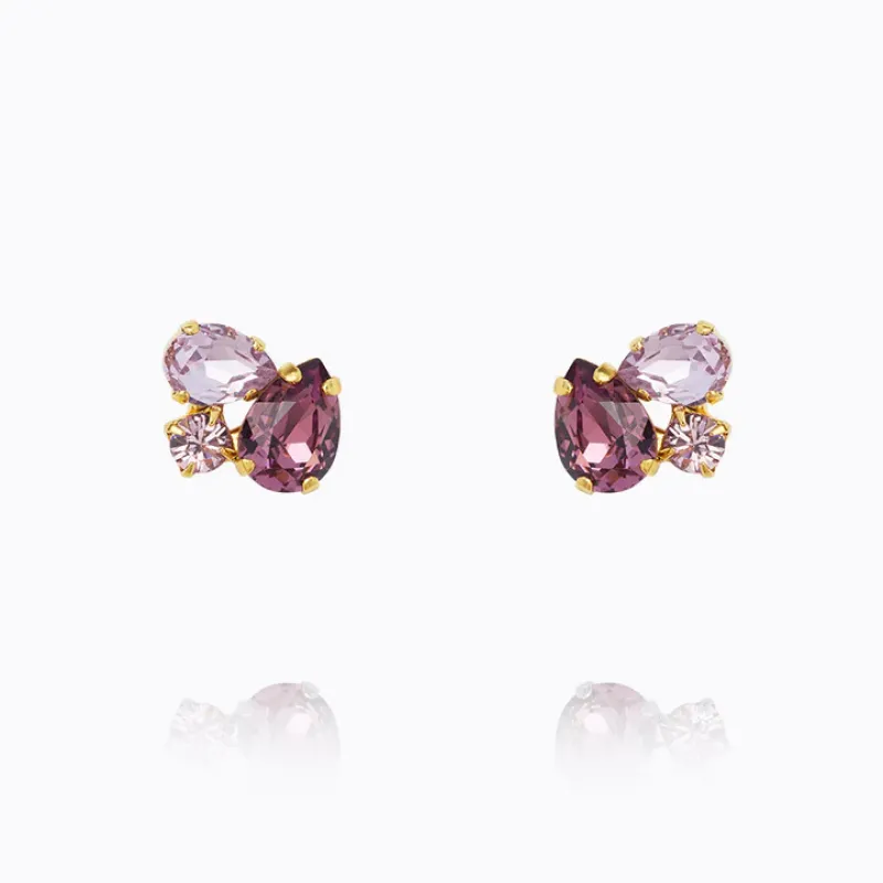 Alisia Örhängen / Violet Combo (Gold)>Caroline Svedbom New