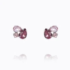 Alisia Örhängen / Violet Combo (Rhodium)>Caroline Svedbom Sale