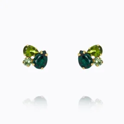 Alisia Örhängen / Green Combo (Gold)>Caroline Svedbom Hot