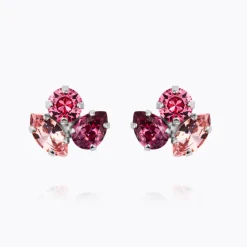 Ana örhängen, Dark Rose Combo – Rhodium>Caroline Svedbom Sale