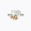 Ana Ring / Golden Combo (Rhodium)>Caroline Svedbom New