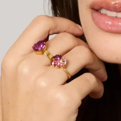 Ana Ring, Dark Rose Combo – Guld><noscript><img width=