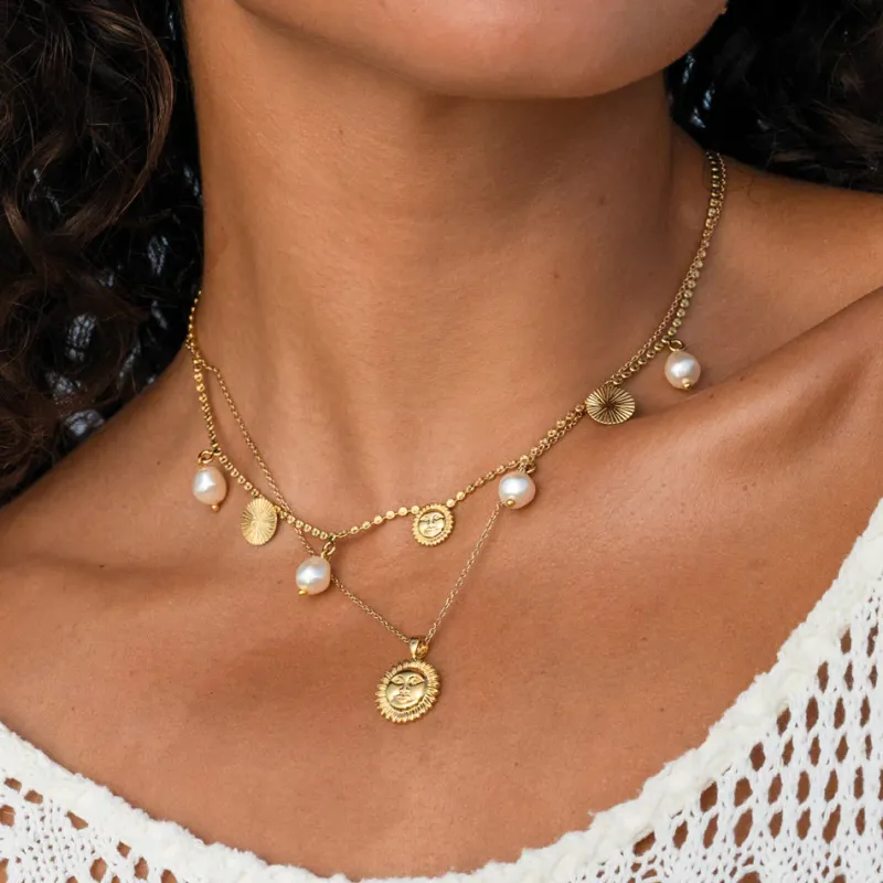 Apollo Halsband / Guld>Caroline Svedbom Hot