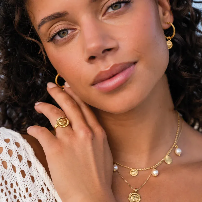 Apollo Halsband / Guld>Caroline Svedbom Hot
