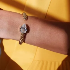 Classic Rope Guld / Crystal>Caroline Svedbom Armband Online