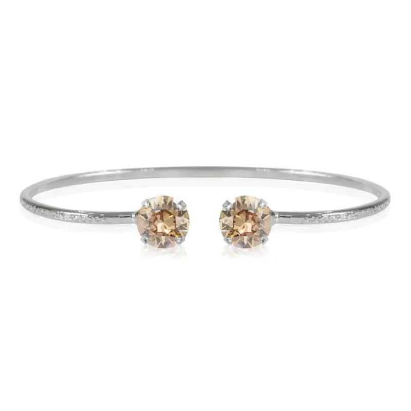 Classic Petite Rhodium / Golden Shadow>Caroline Svedbom Armband Outlet