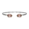 Petite Drop Rhodium / Vintage Rose>Caroline Svedbom Armband Hot