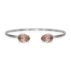 Petite Drop Rhodium / Vintage Rose>Caroline Svedbom Armband Hot
