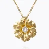 Blossom Halsband / Crystal (Guld)>Caroline Svedbom Hot