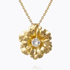 Blossom Halsband / Crystal (Guld)>Caroline Svedbom Hot