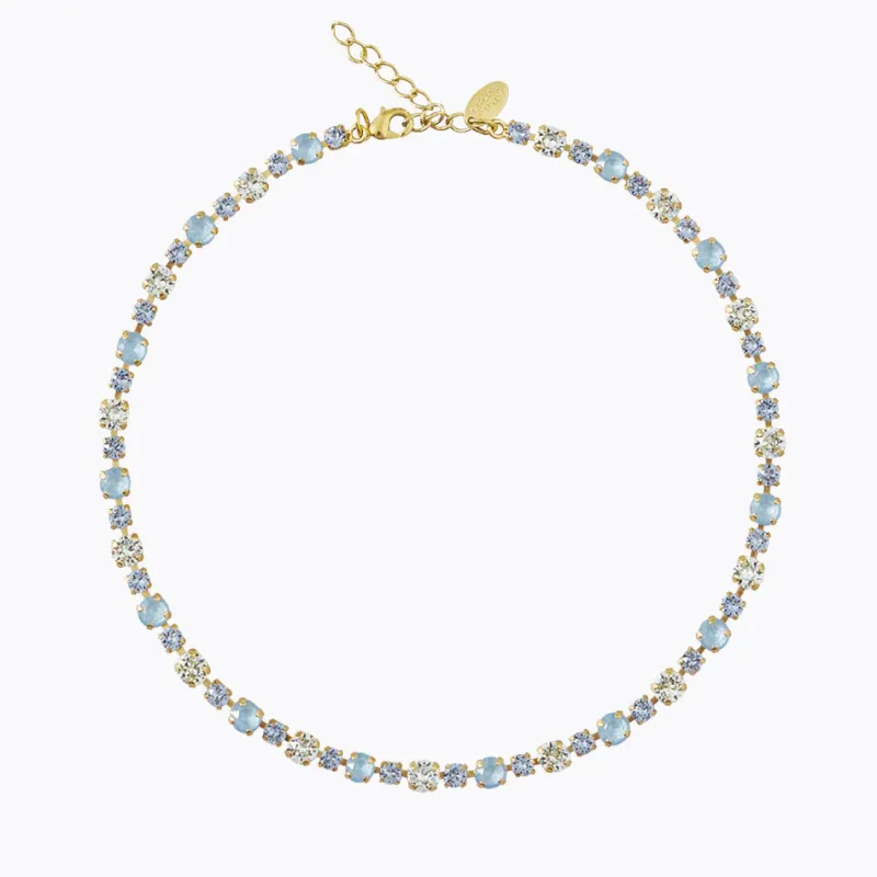 Caroline Svedbom Calanthe Halsband/ Sky Combo (Guld)>Caroline Svedbom Halsband Sale