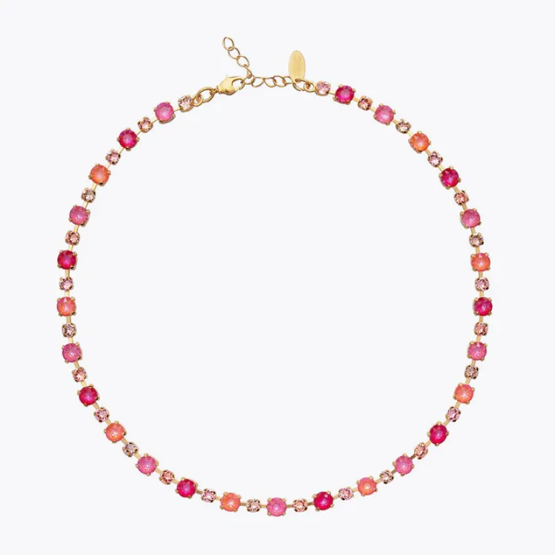 Calanthe Halsband/ Coral Combo (Guld)>Caroline Svedbom New