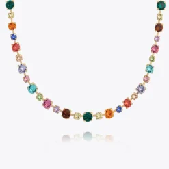 Calanthe Halsband/ Rainbow Combo (Guld)>Caroline Svedbom Clearance