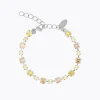Caroline Svedbom Calanthe Bracelet, Dark Jonquil Combo – Rhodium>Caroline Svedbom Armband