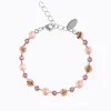Caroline Svedbom Calanthe Armband/ Flamingo Combo (Rhodium)>Caroline Svedbom Armband Online
