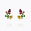 Caroline Svedbom Clare Örhängen, Autumn Bloom Combo – Rhodium> Discount