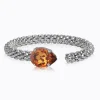 Caroline Svedbom Classic Rope Armband Rhodium / Light Amber>Caroline Svedbom Armband Online