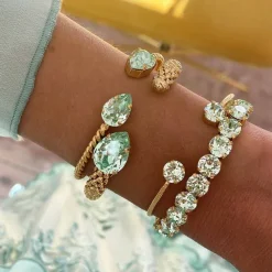Caroline Svedbom Classic Petite Armband Guld / Chrysolite>Caroline Svedbom Armband Discount