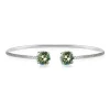 Caroline Svedbom Classic Petite Armband Rhodium / Chrysolite>Caroline Svedbom Armband
