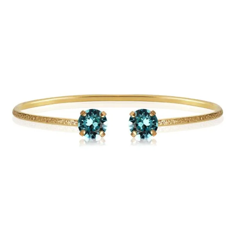 Caroline Svedbom Classic Petite Armband Guld / Light Turquoise>Caroline Svedbom Armband Sale