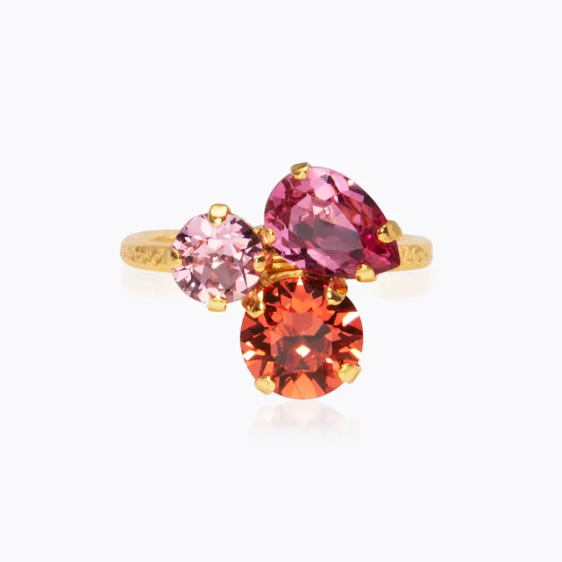 Colette Ring / Coral Combo (Guld)>Caroline Svedbom Clearance