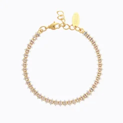 Caroline Svedbom Crystal Navette Armband/ Crystal (Guld)>Caroline Svedbom Armband Clearance