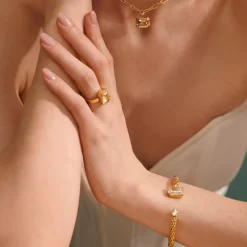 Caroline Svedbom Daria Armband / Golden Shadow (Guld)>Caroline Svedbom Armband