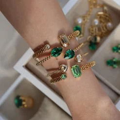 Caroline Svedbom Daria Armband / Peridot (Guld)>Caroline Svedbom Armband Online
